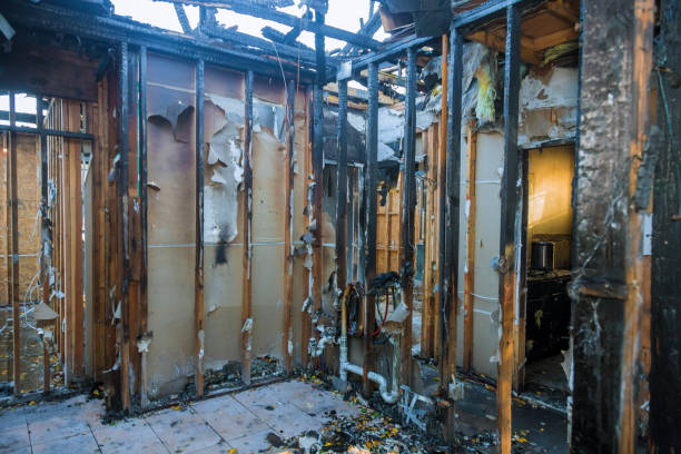 Professional Fire Damage Assessment technician working in Fort Washakie, WY